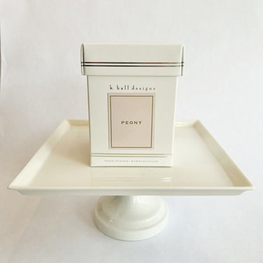 8oz Peony Candle - K Hall Designs